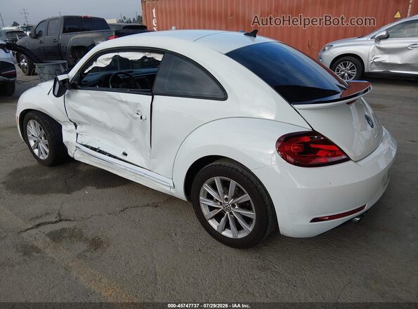 3VWFD7AT6JM710127 2018 VOLKSWAGEN BEETLE White Trasero izquierdo