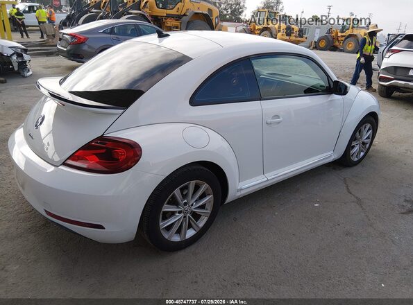 3VWFD7AT6JM710127 2018 VOLKSWAGEN BEETLE White Trasero derecho