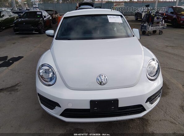 3VWFD7AT6JM710127 2018 VOLKSWAGEN BEETLE White Vista del cuadro de instrumentos