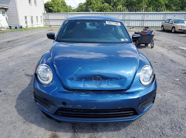 3VWFD7AT6JM714355 2018 VOLKSWAGEN BEETLE Blue წინა ხედი