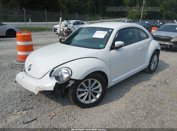 3VWFD7AT9JM714866 2018 VOLKSWAGEN BEETLE White წინა მარცხენა ხედი სამი მეოთხედიდან