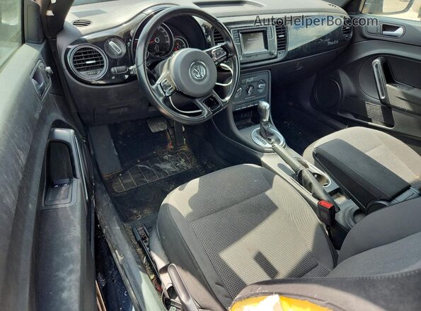 3VWFD7AT9KM707708 2019 VOLKSWAGEN BEETLE Черный Вид панели приборов