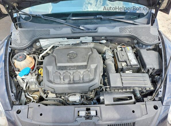 3VWFD7AT9KM707708 2019 VOLKSWAGEN BEETLE Черный Вид задней части салона