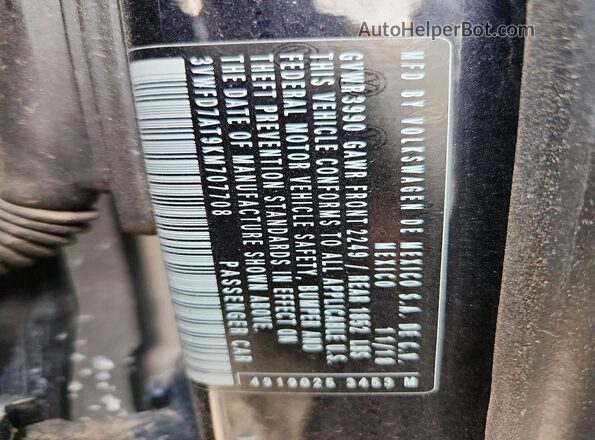 3VWFD7AT9KM707708 2019 VOLKSWAGEN BEETLE Черный Вид подкапотного пространства