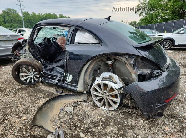 3VWFD7ATXJM714147 2018 VOLKSWAGEN BEETLE Black Задня ліва чверть