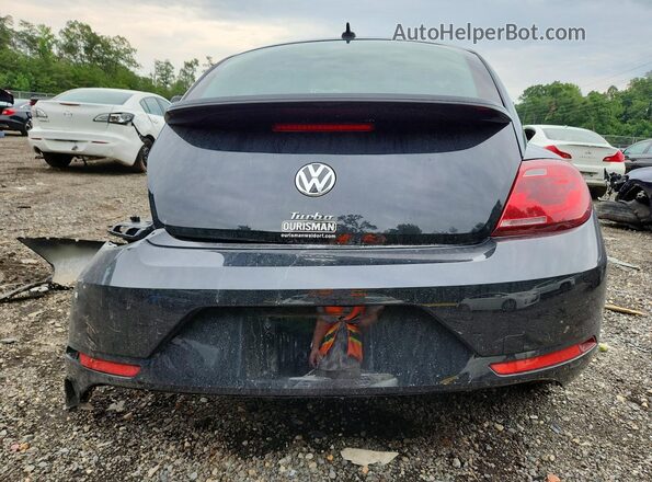 3VWFD7ATXJM714147 2018 VOLKSWAGEN BEETLE Black Вид ззаду