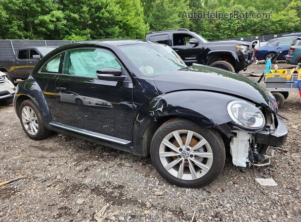 3VWFD7ATXJM714147 2018 VOLKSWAGEN BEETLE Black Передня права чверть