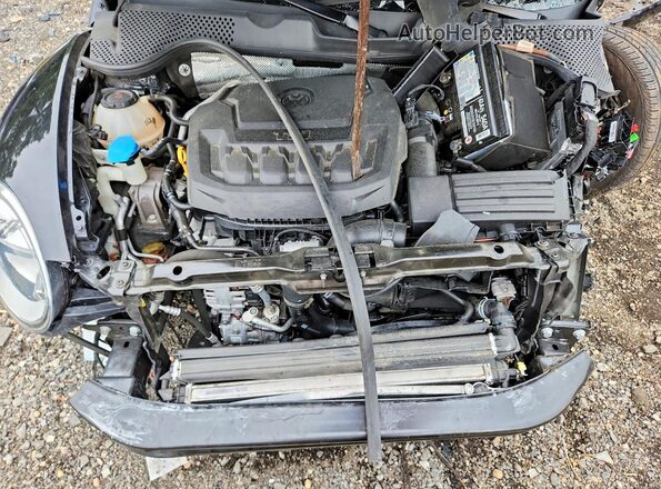 3VWFD7ATXJM714147 2018 VOLKSWAGEN BEETLE Black Вид задньої частини салону