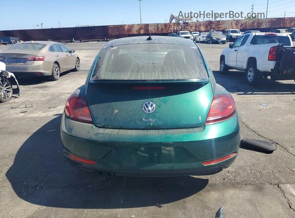 3VWFD7ATXJM714746 2018 VOLKSWAGEN BEETLE Green Հետևի տեսք