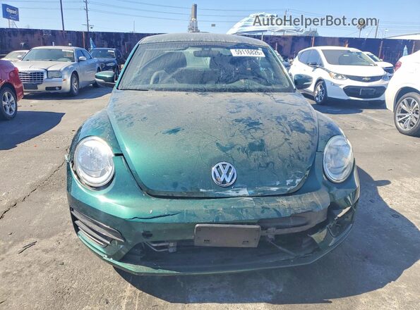 3VWFD7ATXJM714746 2018 VOLKSWAGEN BEETLE Green Դիմացի տեսք