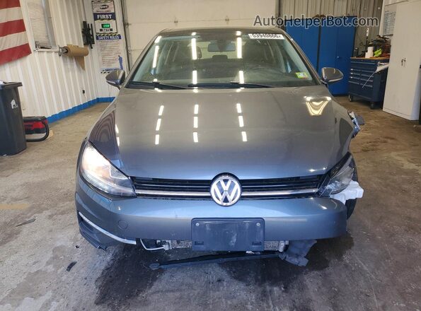 3VWG57AU2MM001399 2021 VOLKSWAGEN GOLF Gray წინა ხედი
