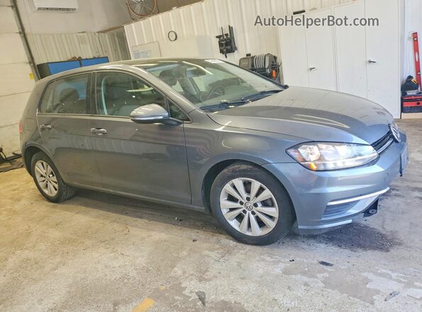 3VWG57AU2MM001399 2021 VOLKSWAGEN GOLF Gray წინა მარჯვენა