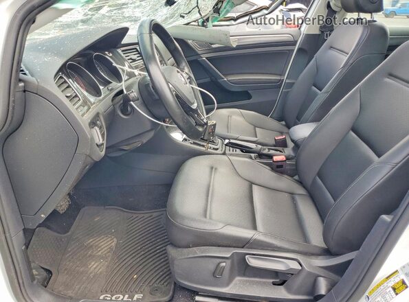 3VWG57AU9KM033652 2019 VOLKSWAGEN GOLF White Widok wnętrza z przodu