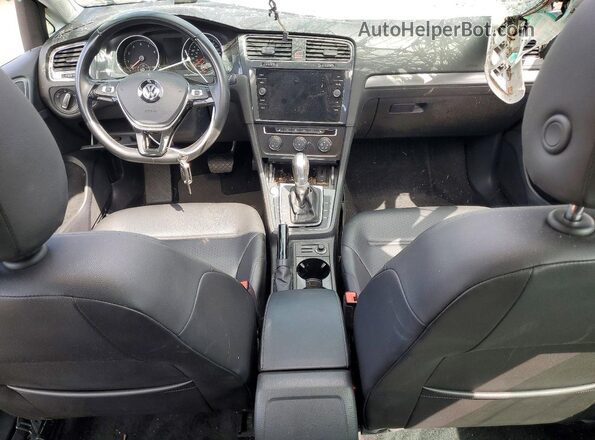 3VWG57AU9KM033652 2019 VOLKSWAGEN GOLF White Widok deski rozdzielczej