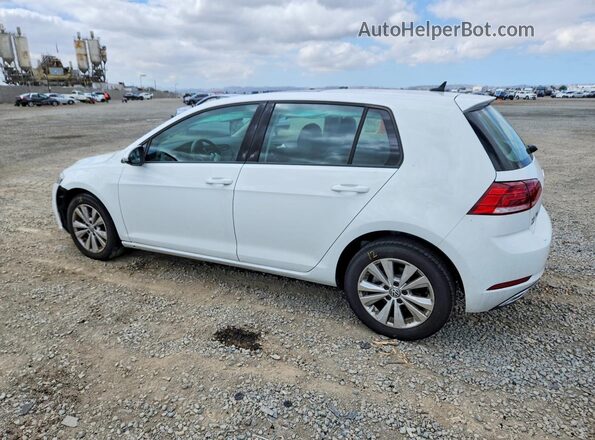 3VWG57AUXKM033708 2019 VOLKSWAGEN GOLF White Tył lewy
