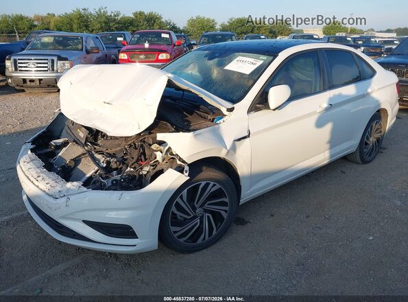 3VWG57BUXMM068850 2021 VOLKSWAGEN JETTA Белый Передняя левая четверть