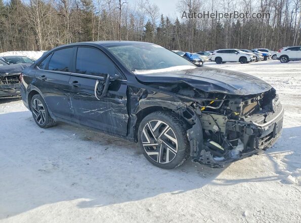 3VWGM7BU8RM014196 2024 VOLKSWAGEN JETTA Black Առջևի աջ