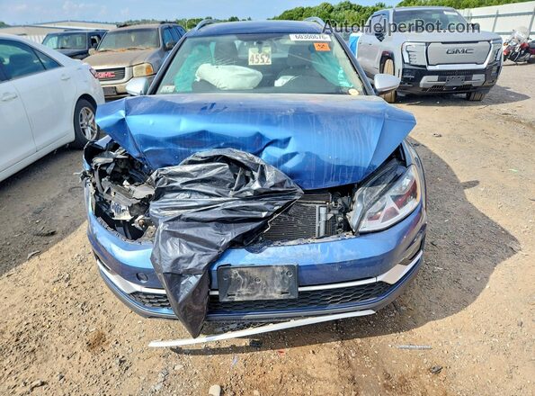 3VWH17AU1HM519610 2017 VOLKSWAGEN GOLF Blue Вид спереду