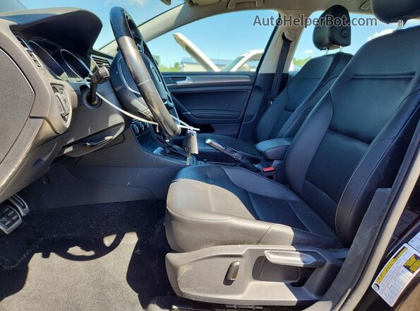 3VWH17AU2KM506422 2019 VOLKSWAGEN GOLF Black Vista interior delantera