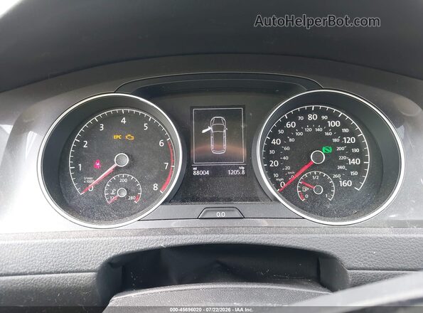 3VWH17AU4HM513722 2017 VOLKSWAGEN GOLF White Widok tylnych siedzeń