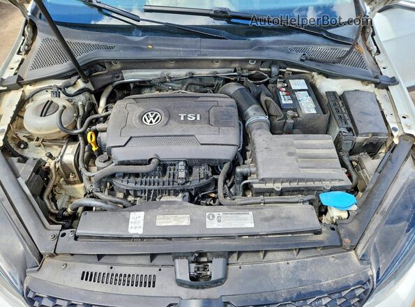 3VWH17AU5HM521313 2017 VOLKSWAGEN GOLF White უკანა სალონის ხედი