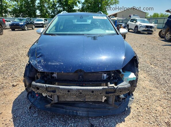 3VWH17AU8HM539806 2017 VOLKSWAGEN GOLF Blue Вид спереду