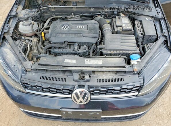 3VWH17AUXJM764783 2018 VOLKSWAGEN GOLF Black Vista interior trasera
