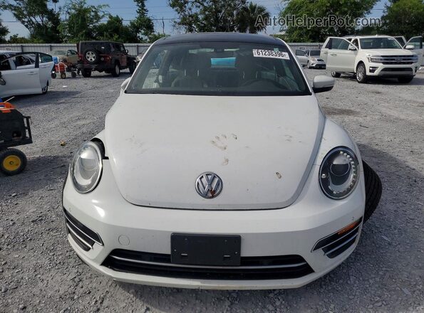 3VWJ17AT8HM606865 2017 VOLKSWAGEN BEETLE White წინა ხედი