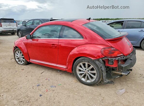 3VWJD7AT2KM719368 2019 VOLKSWAGEN BEETLE Red Задня ліва чверть