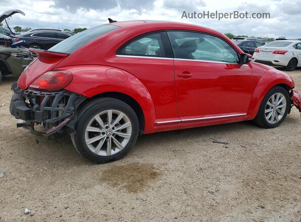3VWJD7AT2KM719368 2019 VOLKSWAGEN BEETLE Red Задня права чверть