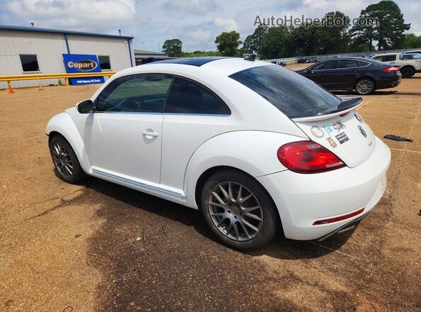3VWJD7AT4JM710556 2018 VOLKSWAGEN BEETLE Белый Задняя левая четверть
