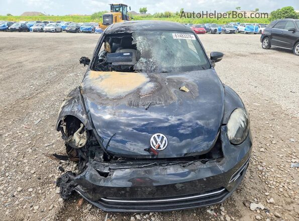 3VWJD7AT6KM713072 2019 VOLKSWAGEN BEETLE Black წინა ხედი