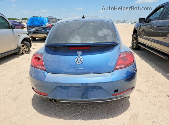 3VWJD7AT7KM713601 2019 VOLKSWAGEN BEETLE Blue Vista trasera
