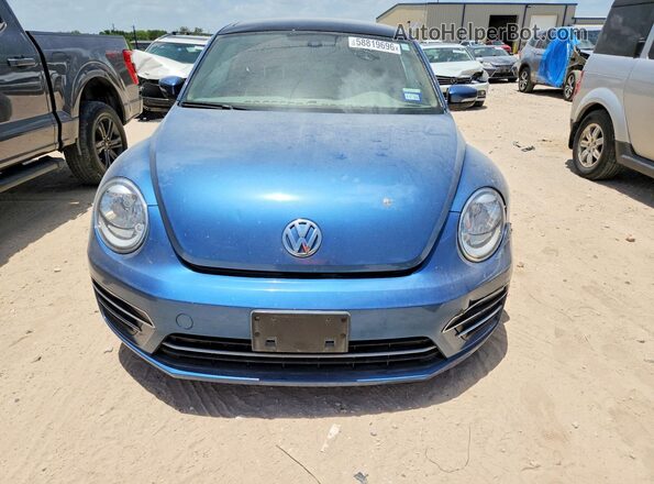 3VWJD7AT7KM713601 2019 VOLKSWAGEN BEETLE Blue Vista frontal