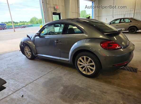 3VWJD7AT8JM712892 2018 VOLKSWAGEN BEETLE Серый Задняя левая четверть
