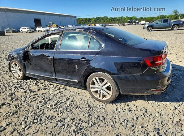 3VWL17AJ5HM215809 2017 VOLKSWAGEN JETTA Черный Задняя левая четверть
