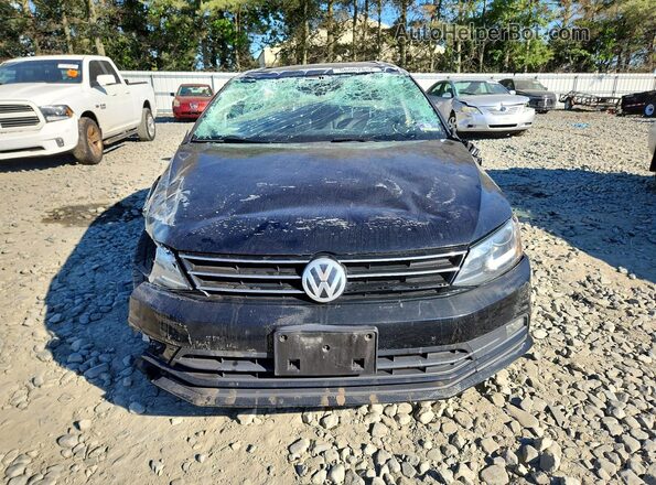 3VWL17AJ5HM215809 2017 VOLKSWAGEN JETTA Черный Вид спереди