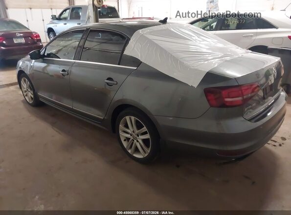 3VWL17AJ5HM367184 2017 VOLKSWAGEN JETTA Gray Задня ліва чверть