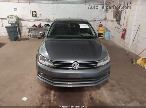 3VWL17AJ5HM367184 2017 VOLKSWAGEN JETTA Gray Вид щитка приладів