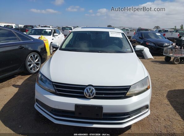 3VWL17AJ7HM376498 2017 VOLKSWAGEN JETTA White უკანა სალონის ხედი