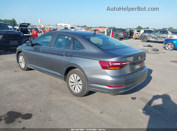 3VWN57BU1KM013255 2019 VOLKSWAGEN JETTA Gray Հետևի ձախ
