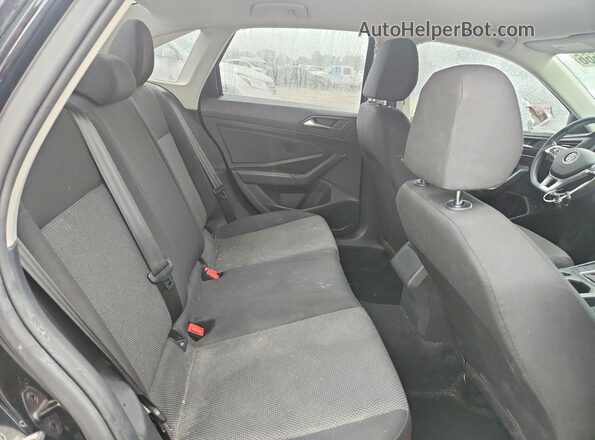 3VWN57BU1LM051408 2020 VOLKSWAGEN JETTA Black Հետևի նստատեղերի տեսք