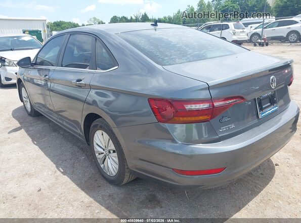 3VWN57BU2KM022790 2019 VOLKSWAGEN JETTA Gray Հետևի ձախ