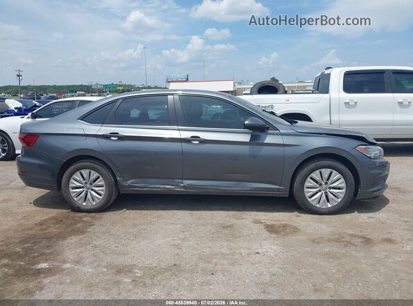 3VWN57BU2KM022790 2019 VOLKSWAGEN JETTA Gray Սալոնի հետևի տեսք