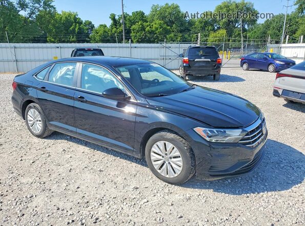 3VWN57BU4KM234056 2019 VOLKSWAGEN JETTA Black Front right