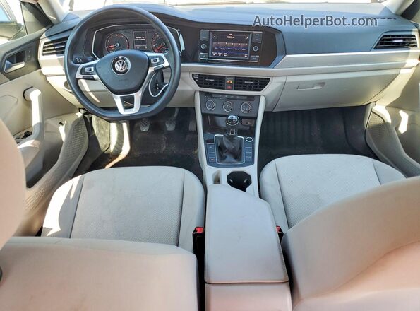 3VWN57BU4KM234056 2019 VOLKSWAGEN JETTA Black Dashboard view