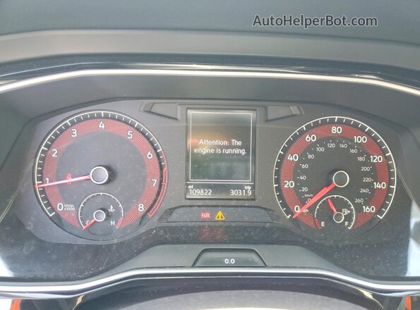 3VWN57BU4LM054853 2020 VOLKSWAGEN JETTA Silver Vista del cuadro de instrumentos
