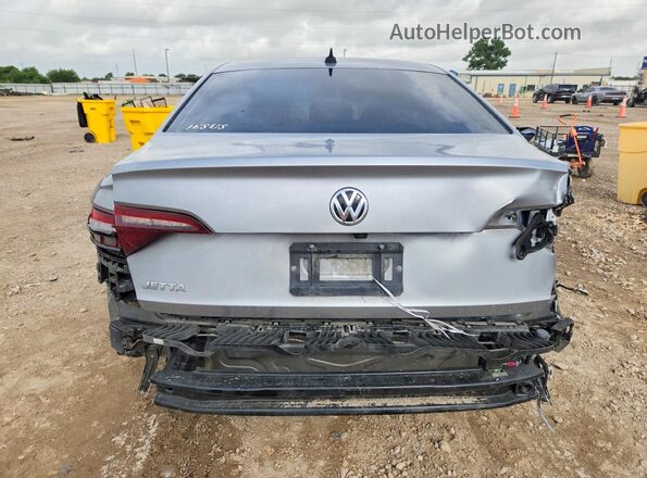 3VWN57BU4MM055681 2021 VOLKSWAGEN JETTA Silver Вид ззаду