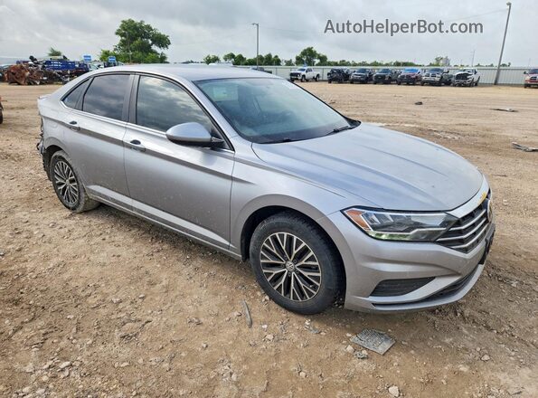 3VWN57BU4MM055681 2021 VOLKSWAGEN JETTA Silver Передня права чверть