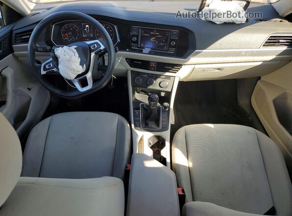 3VWN57BU5KM244756 2019 VOLKSWAGEN JETTA Black Widok deski rozdzielczej